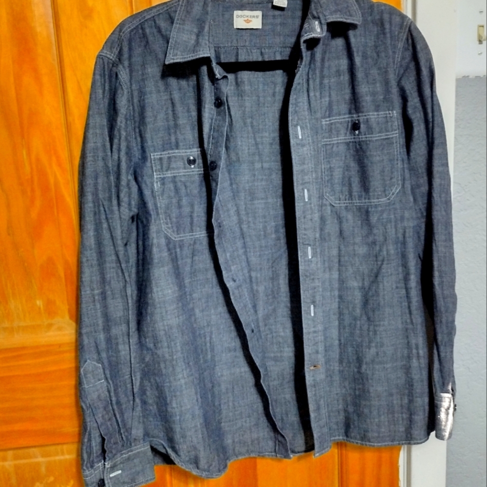 Dark Gray long sleeve Dress shirt